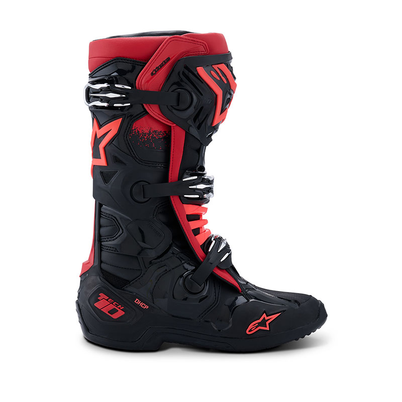 STIVALI OFF-ROAD ALPINESTARS TECH 10 NERO-ROSSO
