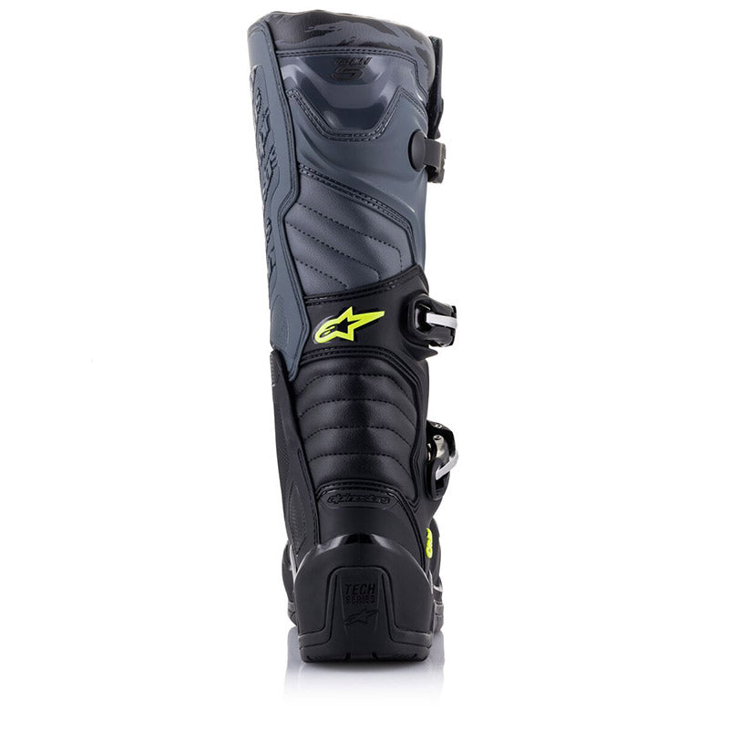 STIVALI OFF-ROAD ALPINESTARS TECH 5 NERO GRIGIO GIALLO FLUO