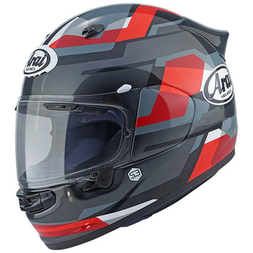 CASCO DA MOTO INTEGRALE ARAI QUANTIC ABSTRACT RED