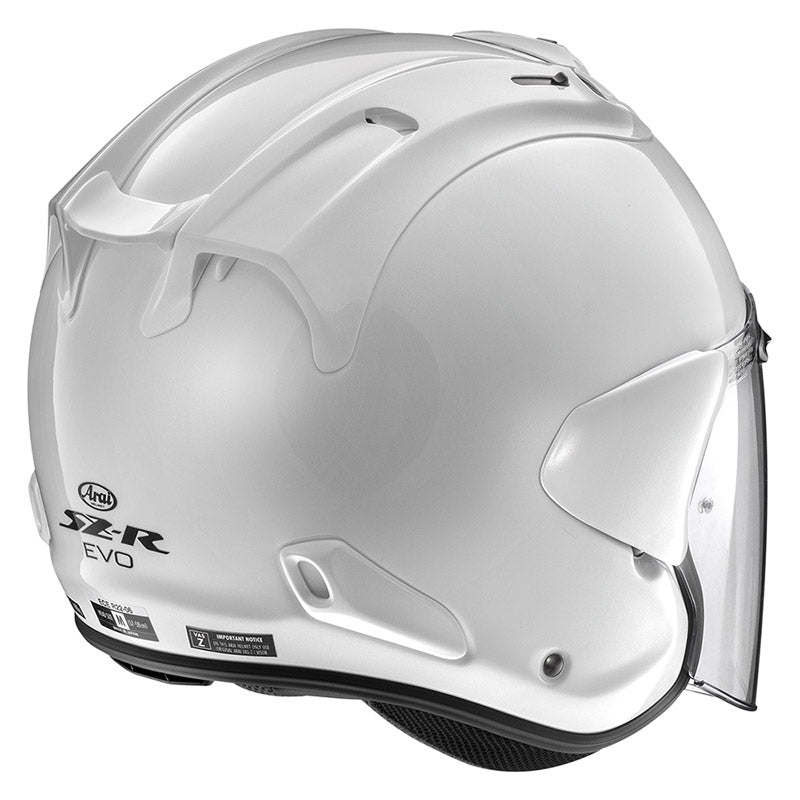 CASCO DA MOTO JET ARAI SZ-R EVO DIAMOND WHITE