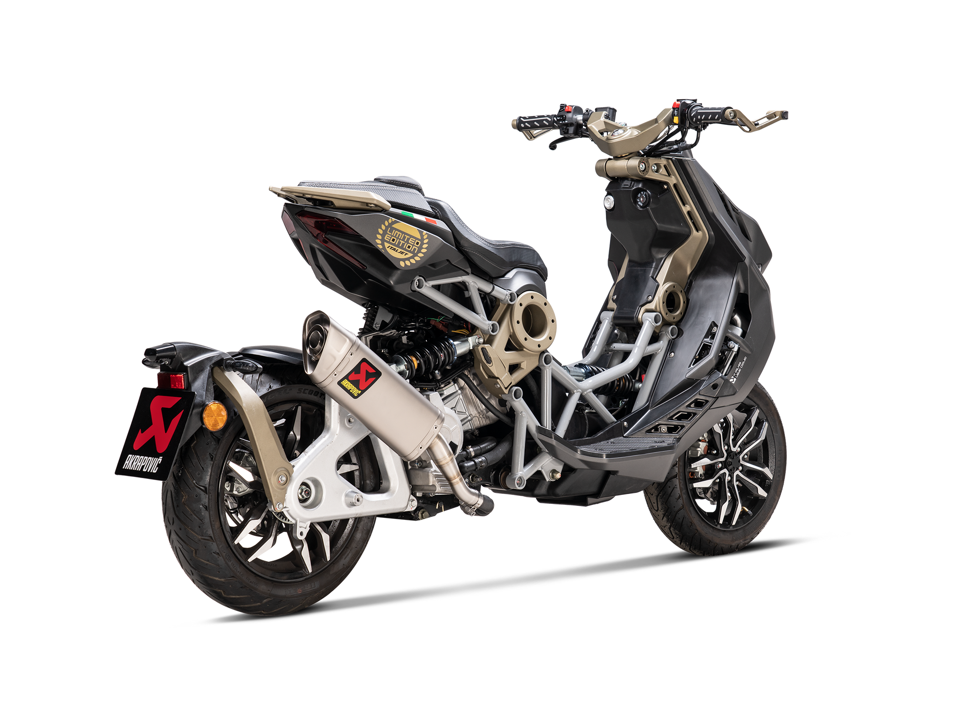 AKRAPOVIC TERMINALE TITANIO RACING ITALJET DRAGSTER 125 / 200 2021-23 - AKRAPOVIC immagine 3