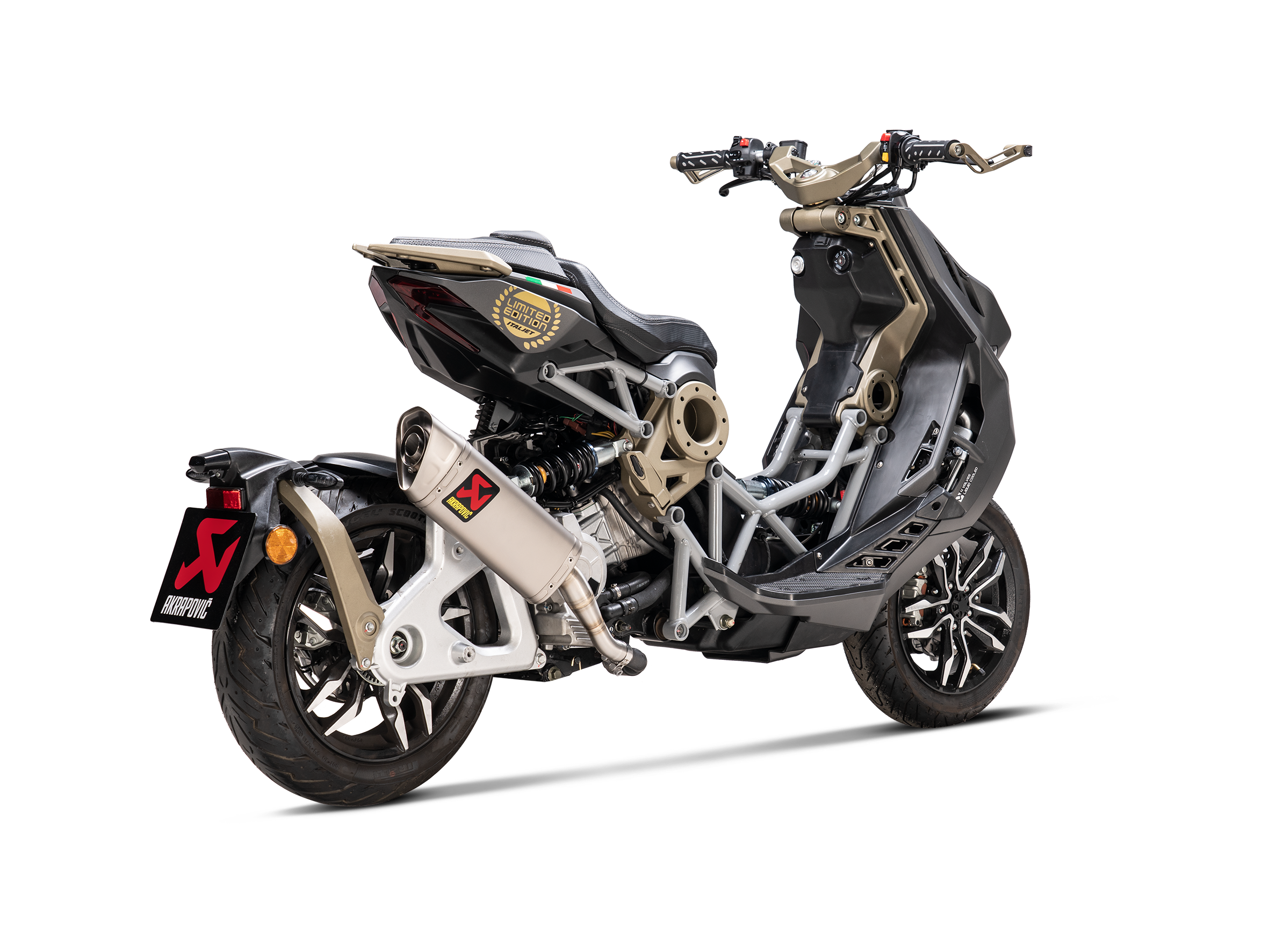 AKRAPOVIC TERMINALE TITANIO RACING ITALJET DRAGSTER 125 / 200 2021-23 - AKRAPOVIC immagine 3