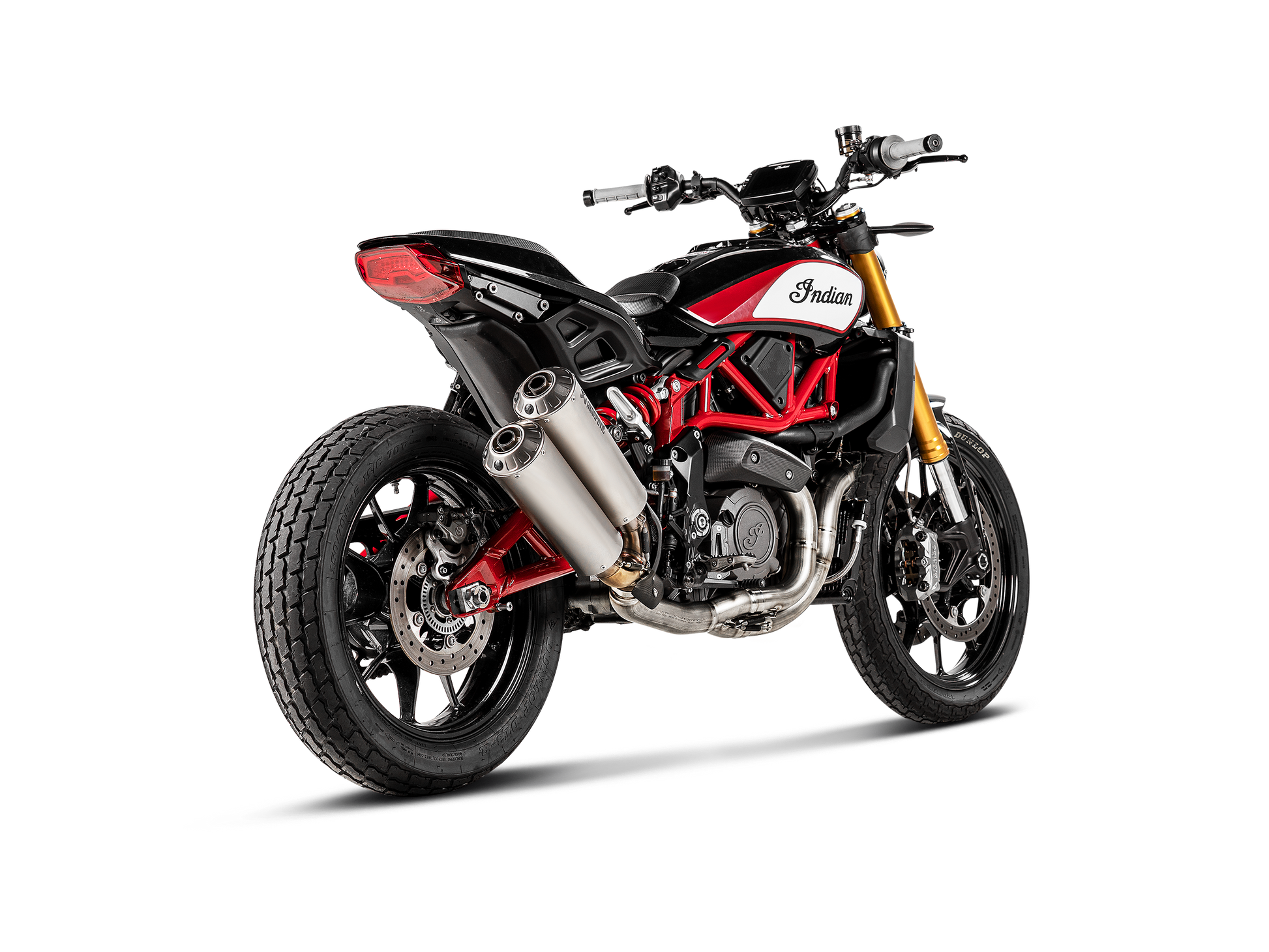 AKRAPOVIC COLLETTORI SCARICO CARBONIO RACING INDIAN FTR 1200 / S 2019-20 - AKRAPOVIC immagine 3