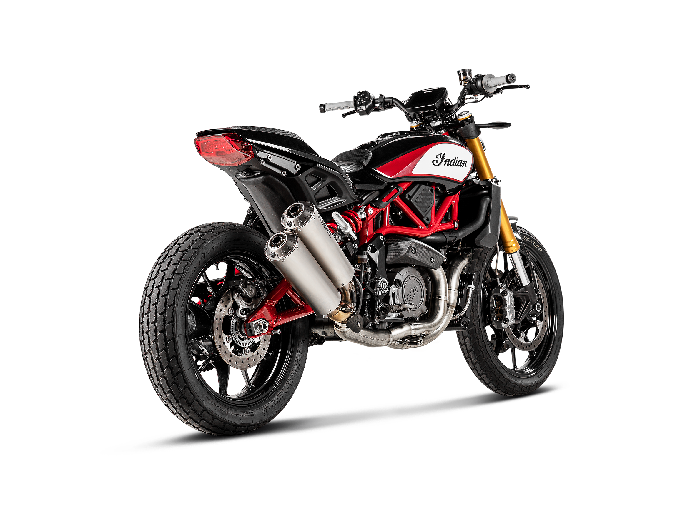 AKRAPOVIC COLLETTORI SCARICO CARBONIO RACING INDIAN FTR 1200 / S 2019-20 - AKRAPOVIC immagine 3