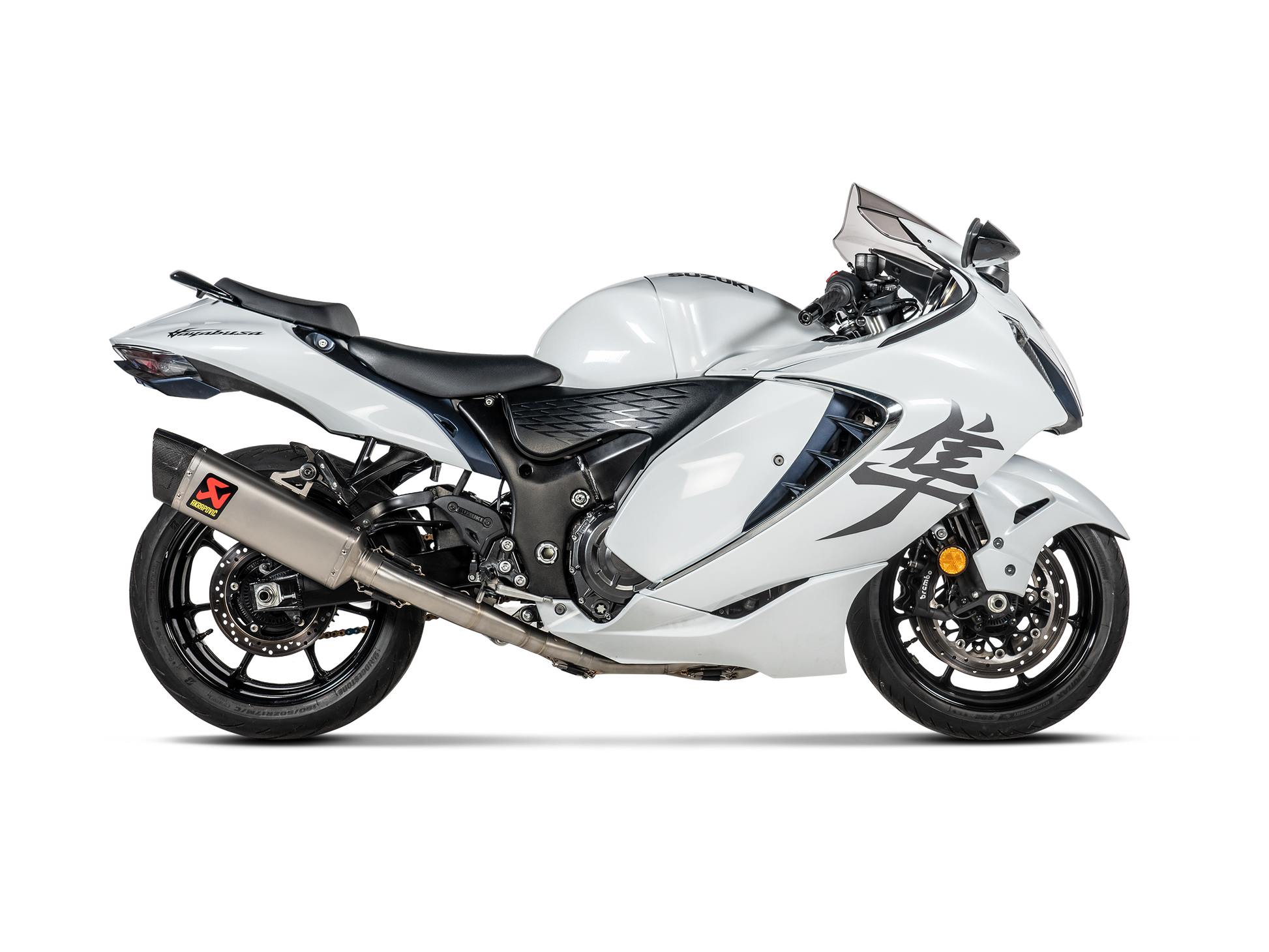 AKRAPOVIC TERMINALE TITANIO RACING SUZUKI GSX R 1300 HAYABUSA 2021-26 - AKRAPOVIC immagine 2