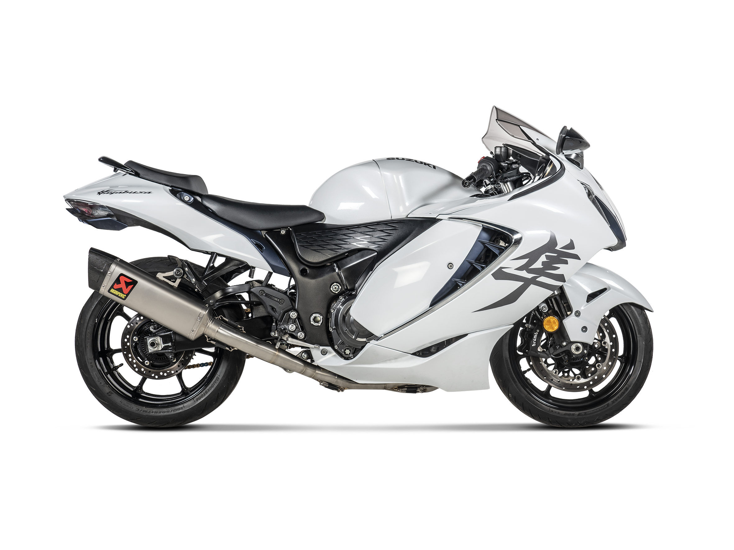 AKRAPOVIC TERMINALE TITANIO RACING SUZUKI GSX R 1300 HAYABUSA 2021-26 - AKRAPOVIC immagine 2