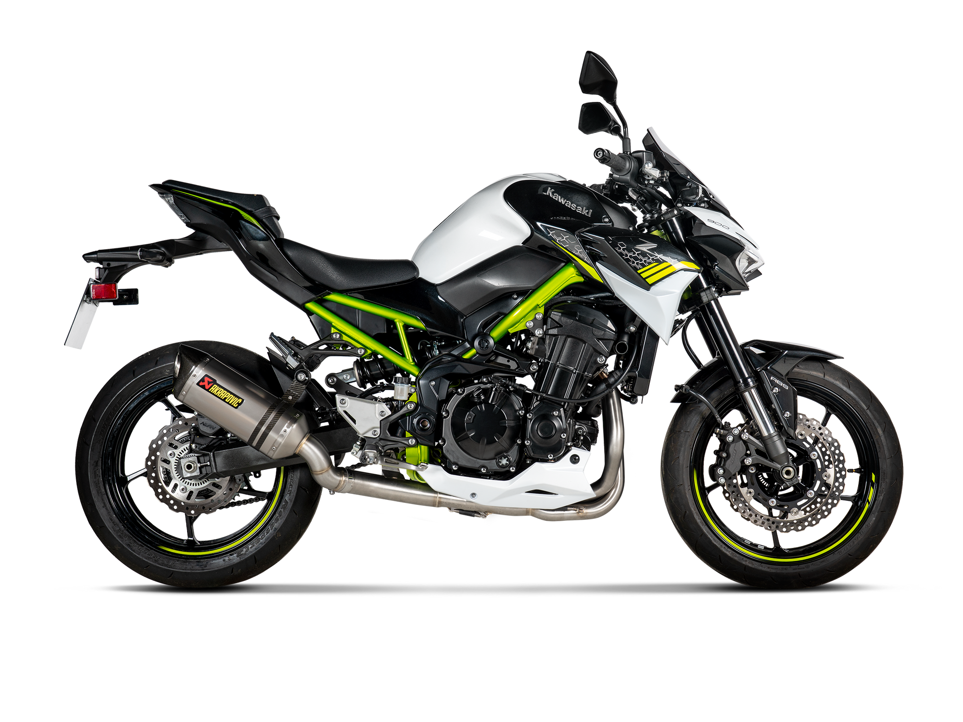 AKRAPOVIC TERMINALE ACCIAIO INOX RACING KAWASAKI Z900 2018-23 - AKRAPOVIC immagine 2