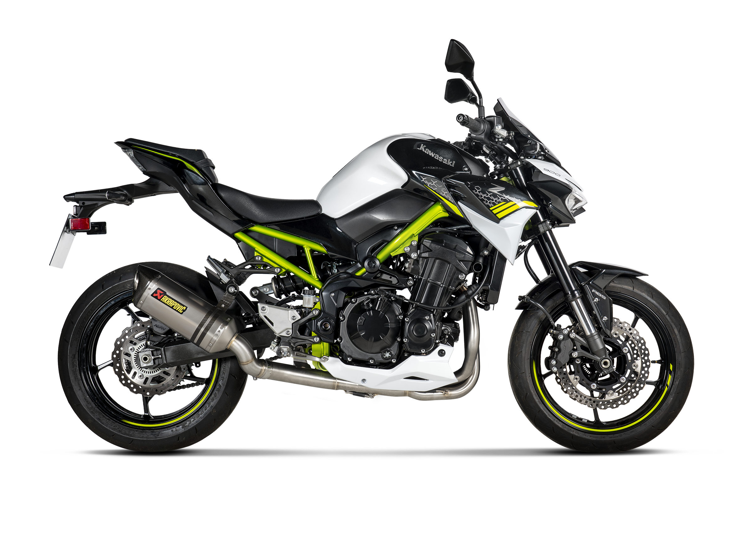 AKRAPOVIC TERMINALE ACCIAIO INOX RACING KAWASAKI Z900 A2 2018-23 - AKRAPOVIC immagine 2