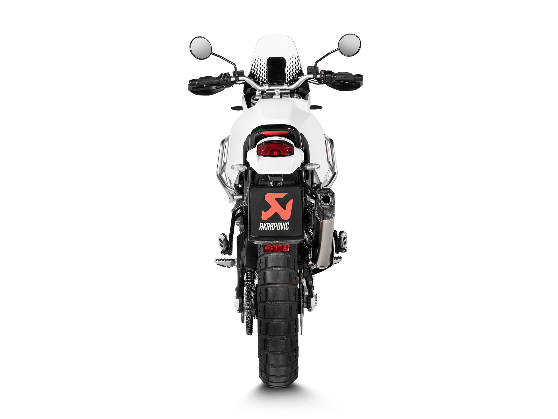 AKRAPOVIC TERMINALE TITANIO DUCATI DESERTX 2022-24 - AKRAPOVIC immagine 4
