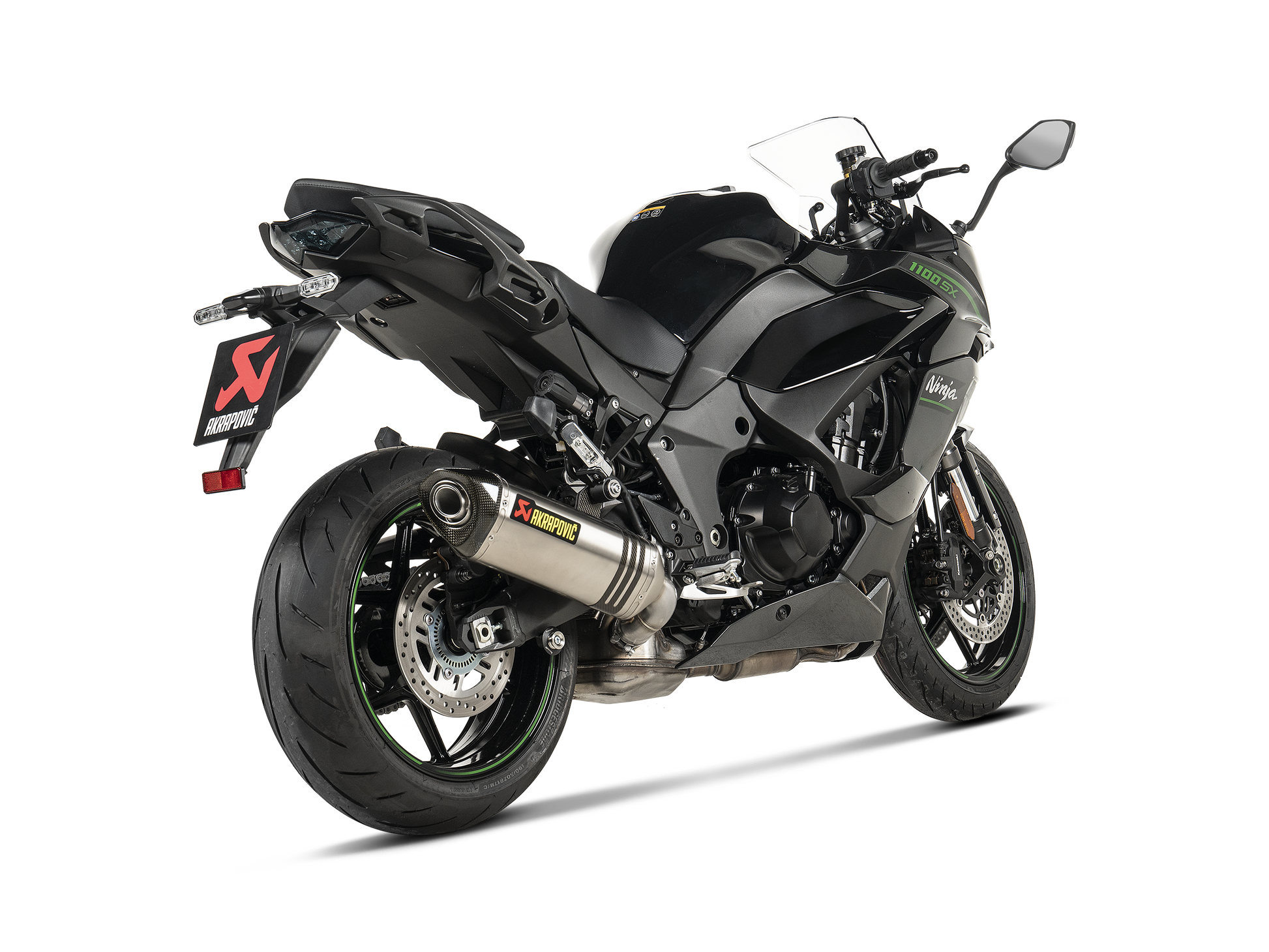 AKRAPOVIC TERMINALE TITANIO KAWASAKI NINJA 1000SX 2020-26 - AKRAPOVIC immagine 3