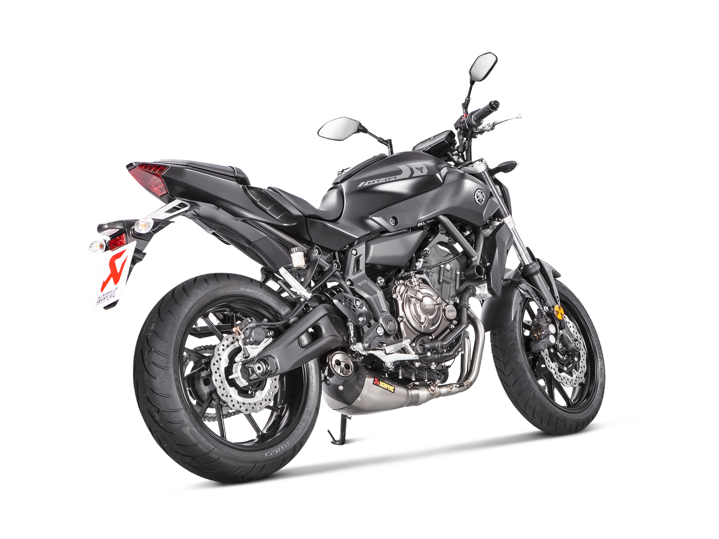 TERMINALE TITANIO OMOLOGATO YAMAHA MT 07 / FZ 07 TRACER 700 / GT XSR 700 / XTRIB - AKRAPOVIC immagine 3