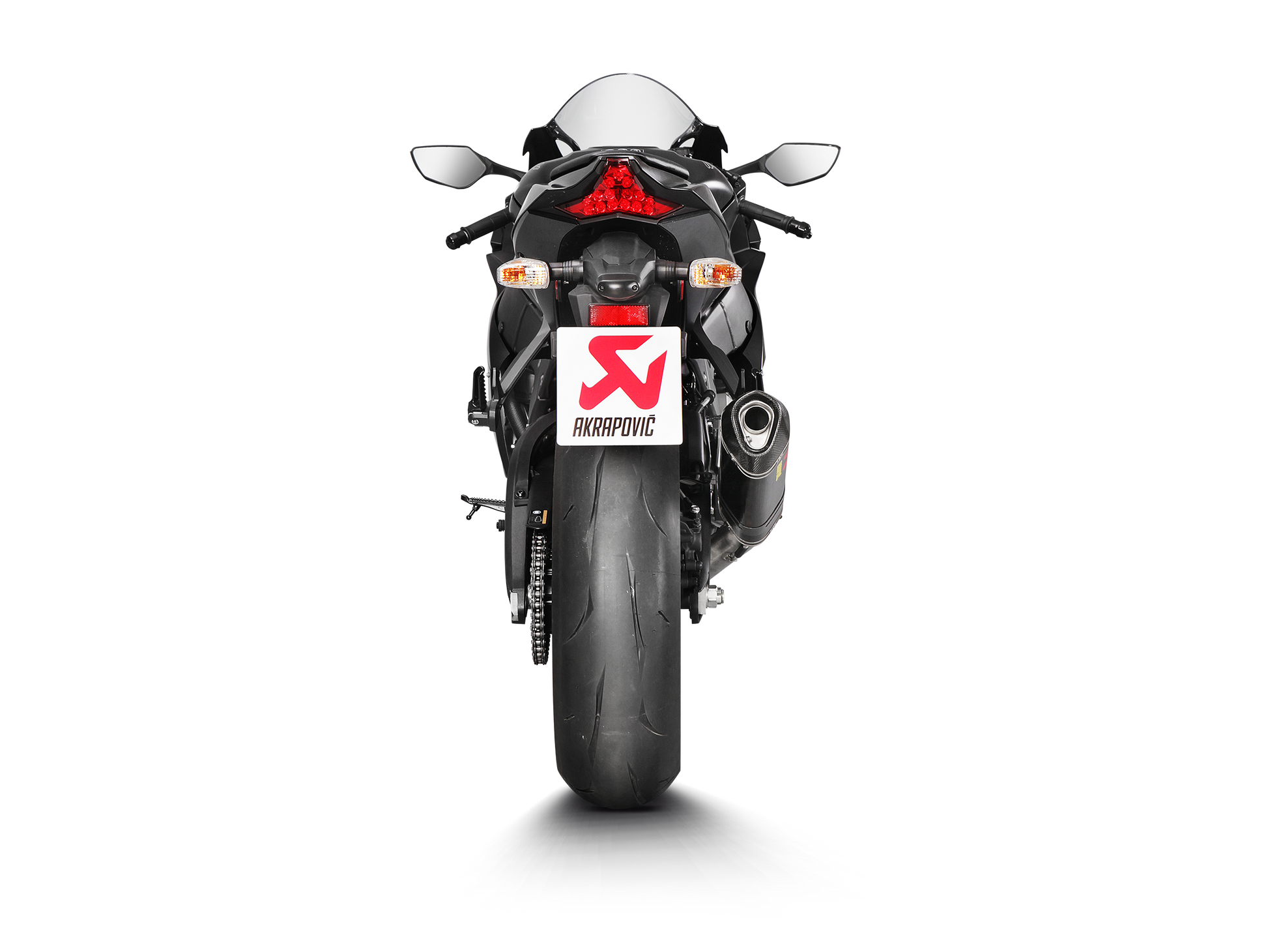 AKRAPOVIC TERMINALE CARBONIO RACING KAWASAKI NINJA ZX 10R / 10RR / SE 2016-20 - AKRAPOVIC immagine 4