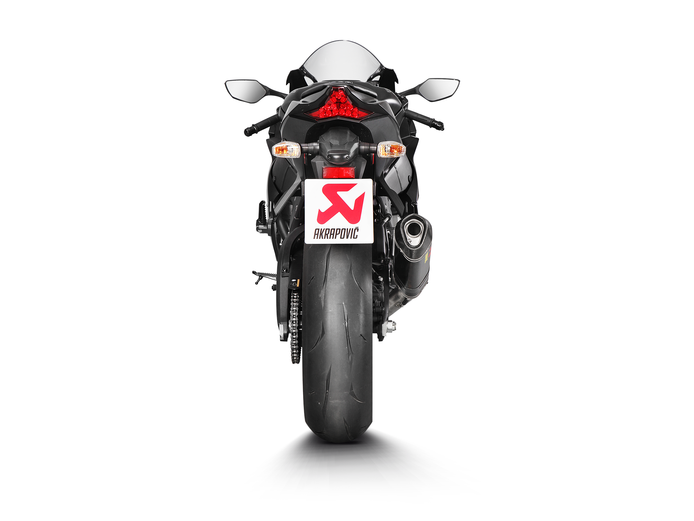 AKRAPOVIC TERMINALE CARBONIO RACING KAWASAKI NINJA ZX 10R / 10RR / SE 2016-20 - AKRAPOVIC immagine 4