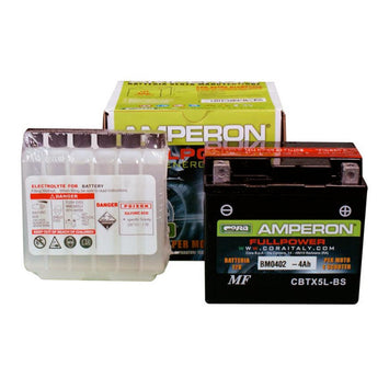 AMPERON BATTERIA MOTO AGM 12V 4Ah 70A PRESTAZIONI ELEVATE E AFFIDABILITA' GARANTITA