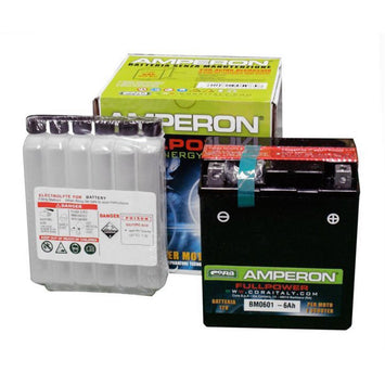AMPERON BATTERIA MOTO AGM 12V 6Ah 90A PRESTAZIONI ELEVATE E AFFIDABILITA' GARANTITA
