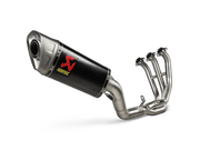 AKRAPOVIC TERMINALE CARBONIO RACING YAMAHA MT 09 / FZ 09 2024-26 - AKRAPOVIC