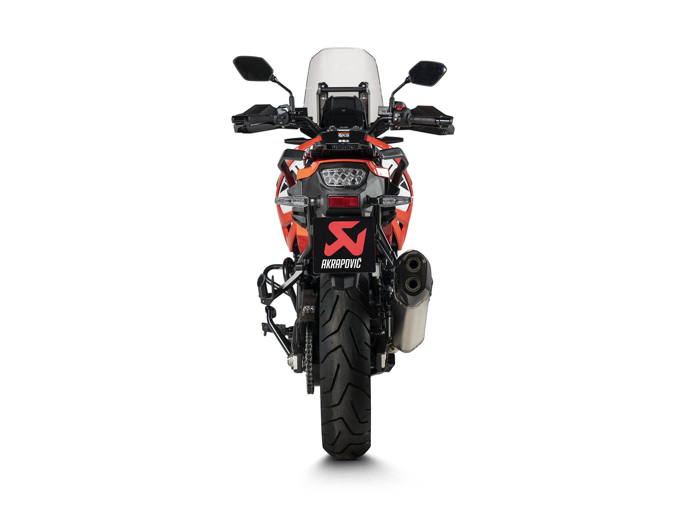 AKRAPOVIC TERMINALE TITANIO SUZUKI V STROM 1000 / 1050 2014-25 - AKRAPOVIC immagine 4