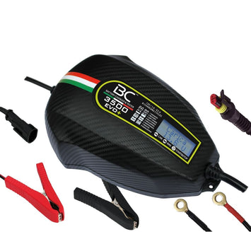 BC BATTERY 3500 EVO+  CARICA BATTERIE E MANTENITORE DIGITALE PER MOTO