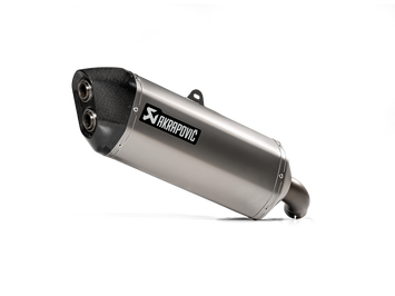AKRAPOVIC TERMINALE TITANIO SUZUKI V STROM 1000 / 1050 2014-25 - AKRAPOVIC