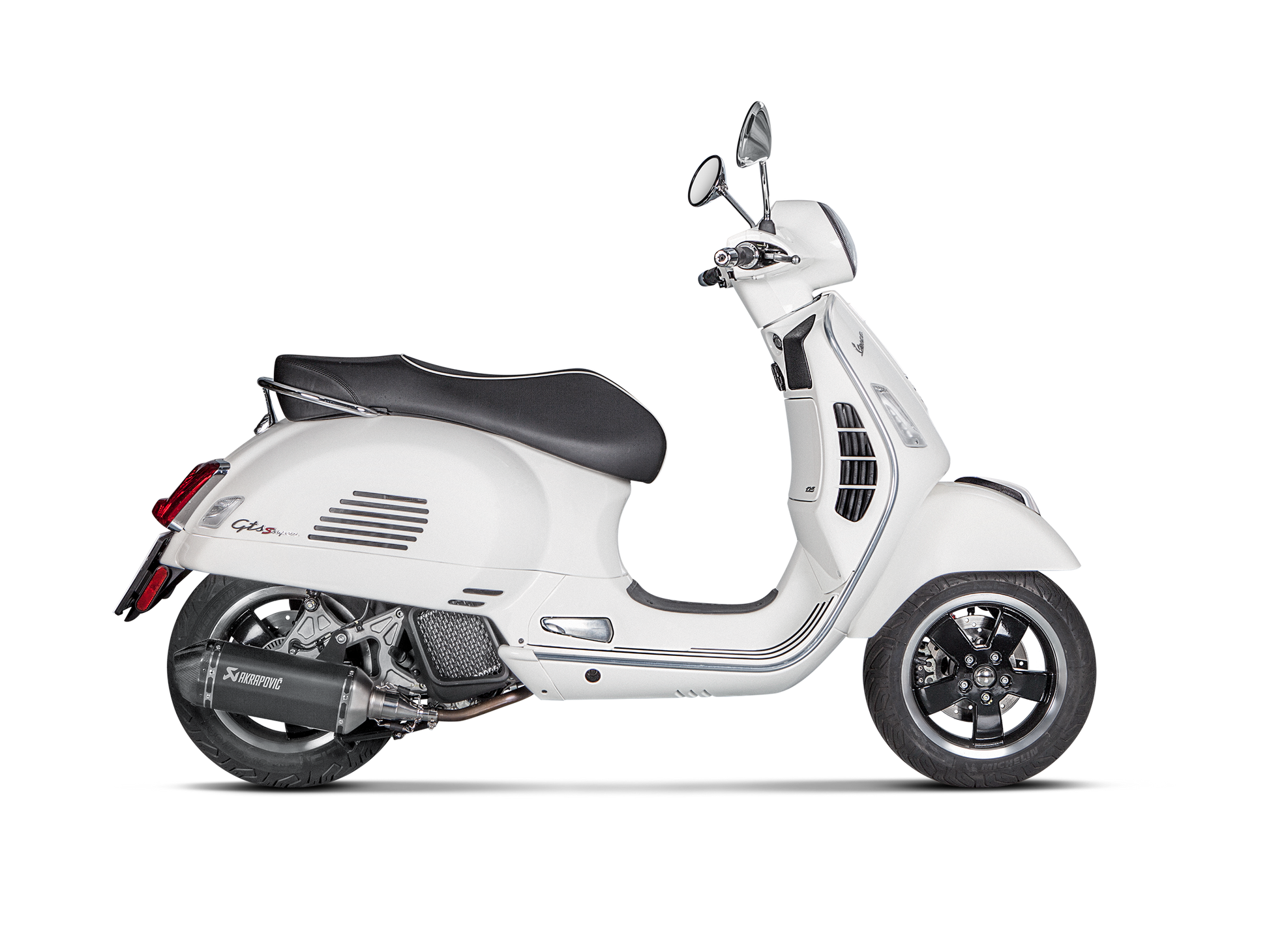 AKRAPOVIC TERMINALE ACCIAIO INOX VESPA GTS SUPER 125 / SPORT / TECH 2021-24 - AKRAPOVIC immagine 2