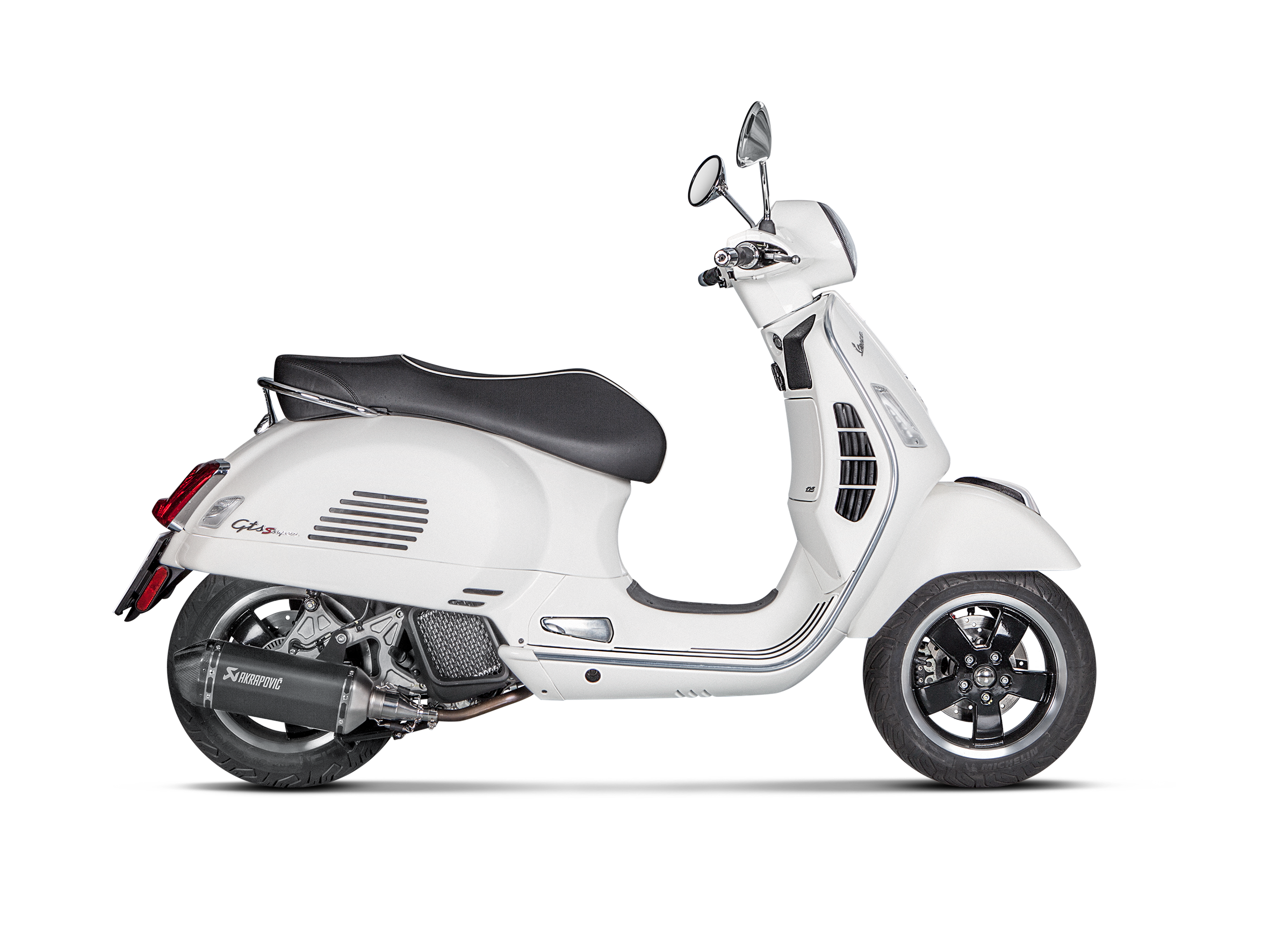 AKRAPOVIC TERMINALE ACCIAIO INOX VESPA GTS SUPER 125 / SPORT / TECH 2021-24 - AKRAPOVIC immagine 2