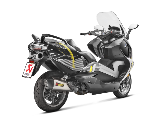 AKRAPOVIC TERMINALE TITANIO OMOLOGATO BMW C 650 GT 2016-20 - AKRAPOVIC immagine 3