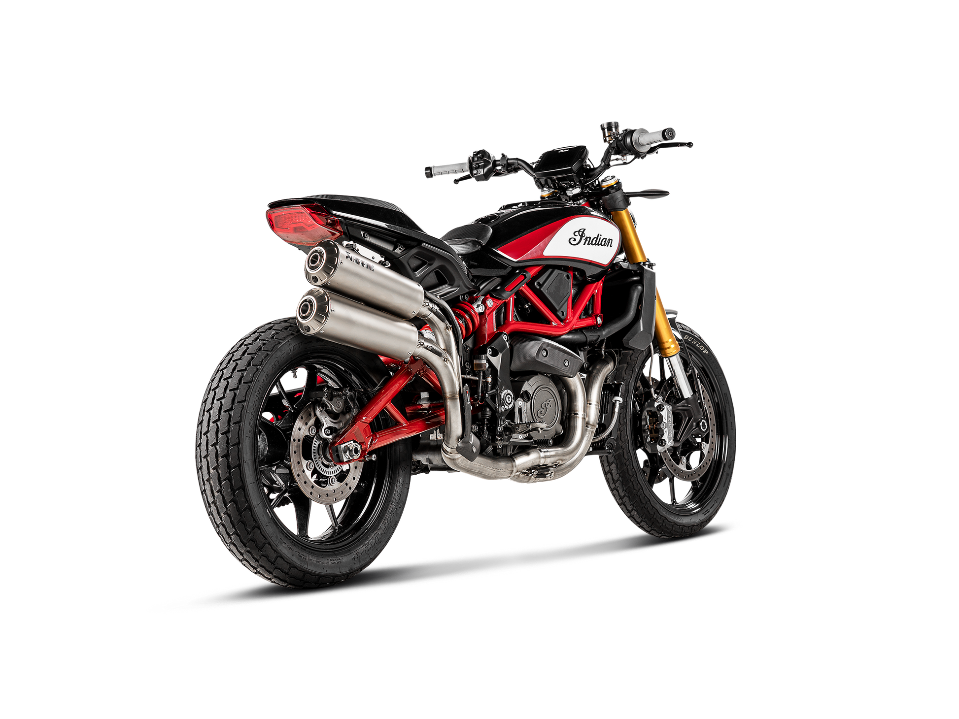 AKRAPOVIC COLLETTORI SCARICO CARBONIO RACING INDIAN FTR 1200 / S 2019-20 - AKRAPOVIC immagine 5