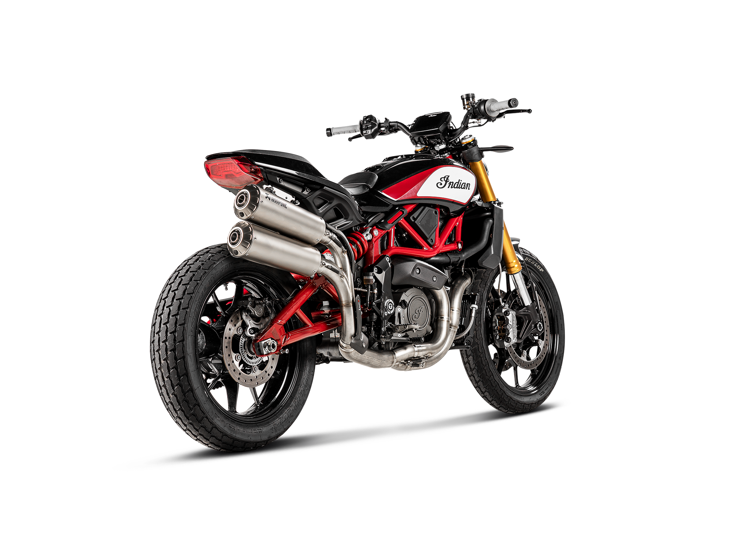 AKRAPOVIC COLLETTORI SCARICO CARBONIO RACING INDIAN FTR 1200 / S 2019-20 - AKRAPOVIC immagine 5