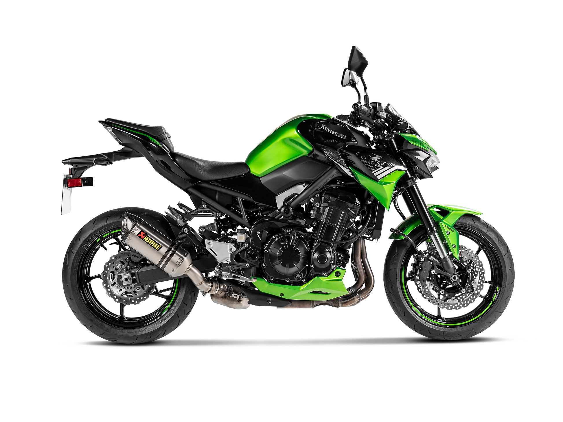 AKRAPOVIC TERMINALE TITANIO KAWASAKI Z900 2020-24 - AKRAPOVIC immagine 2