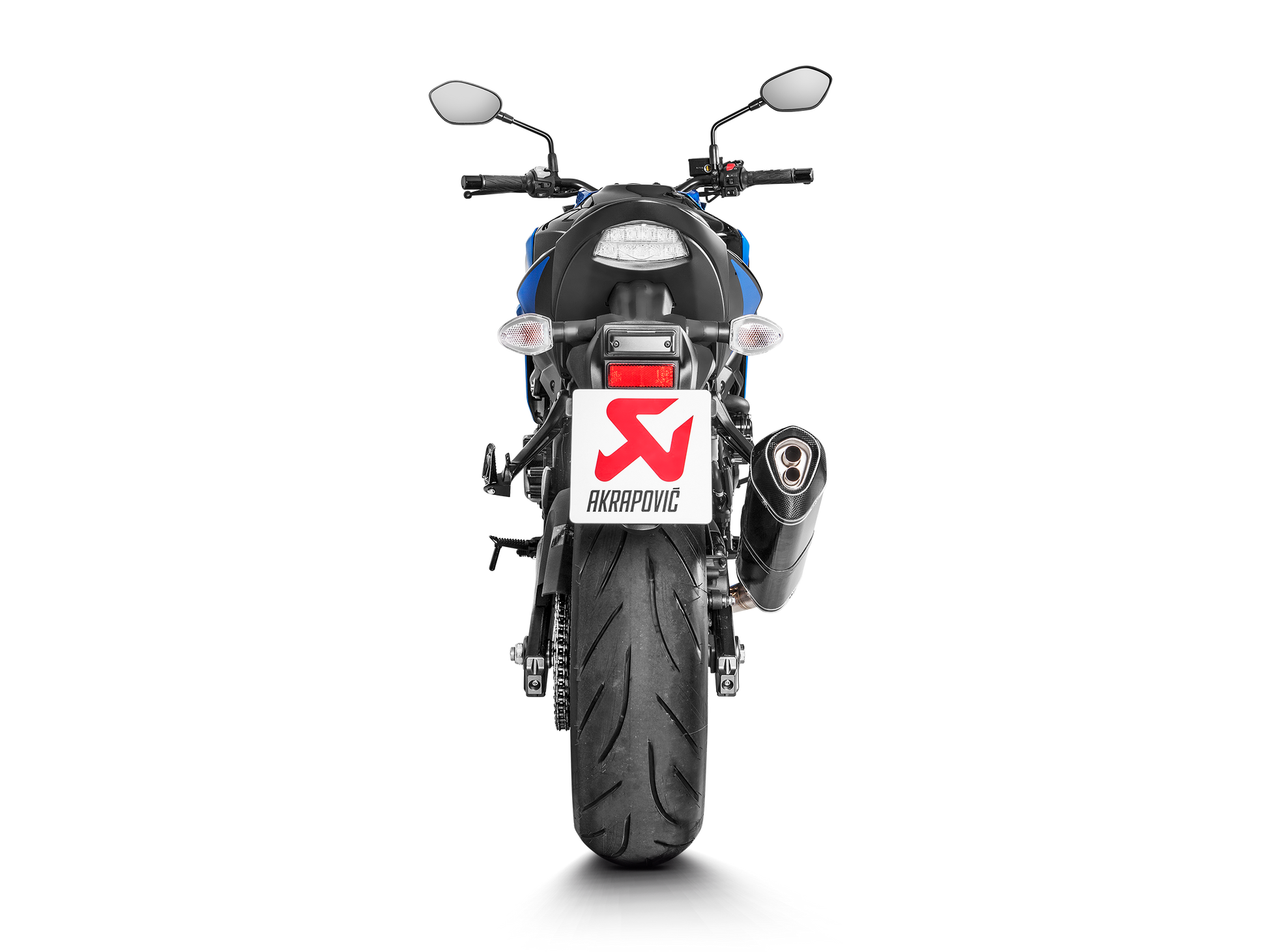 AKRAPOVIC TERMINALE CARBONIO SUZUKI GSX S 750 2017-20 - AKRAPOVIC immagine 4