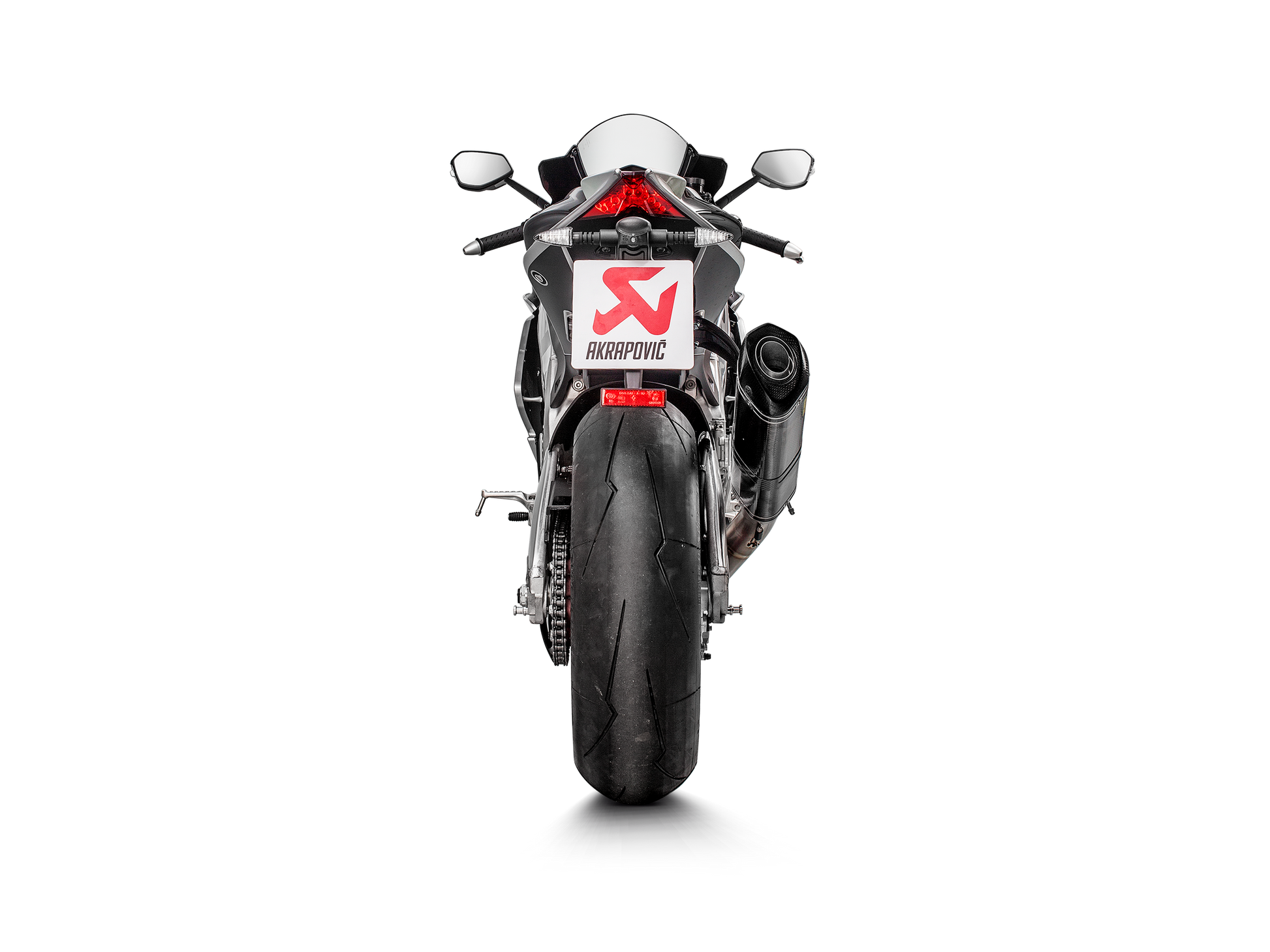 AKRAPOVIC SCARICO COMPLETO CARBONIO RACING APRILIA TUONO V4 2015-20 - AKRAPOVIC immagine 4