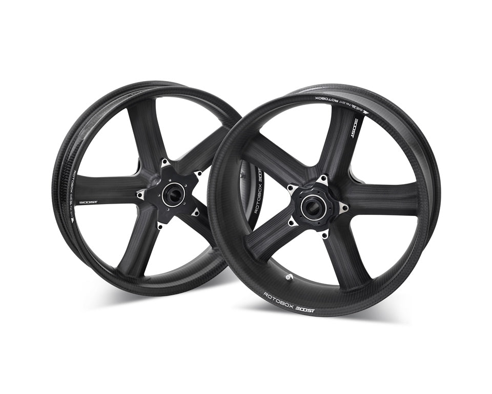 COPPIA CERCHI CARBONIO OPACO ROTOBOX BOOST 17"X3,5"/6" BMW S1000XR 2010-2019