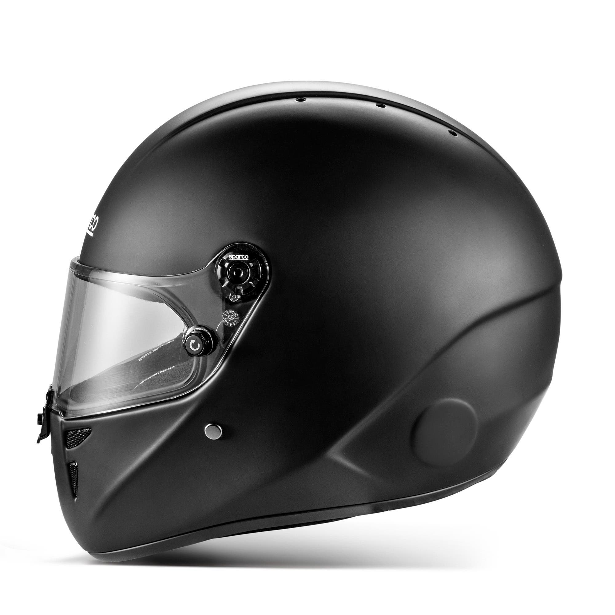 CASCO DA KART SPARCO STEALTH KF NERO FIA 8878-2024