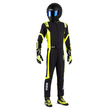 TUTA DA KART SPARCO THUNDER ADVANCED NR/GF FIA 8877-2022