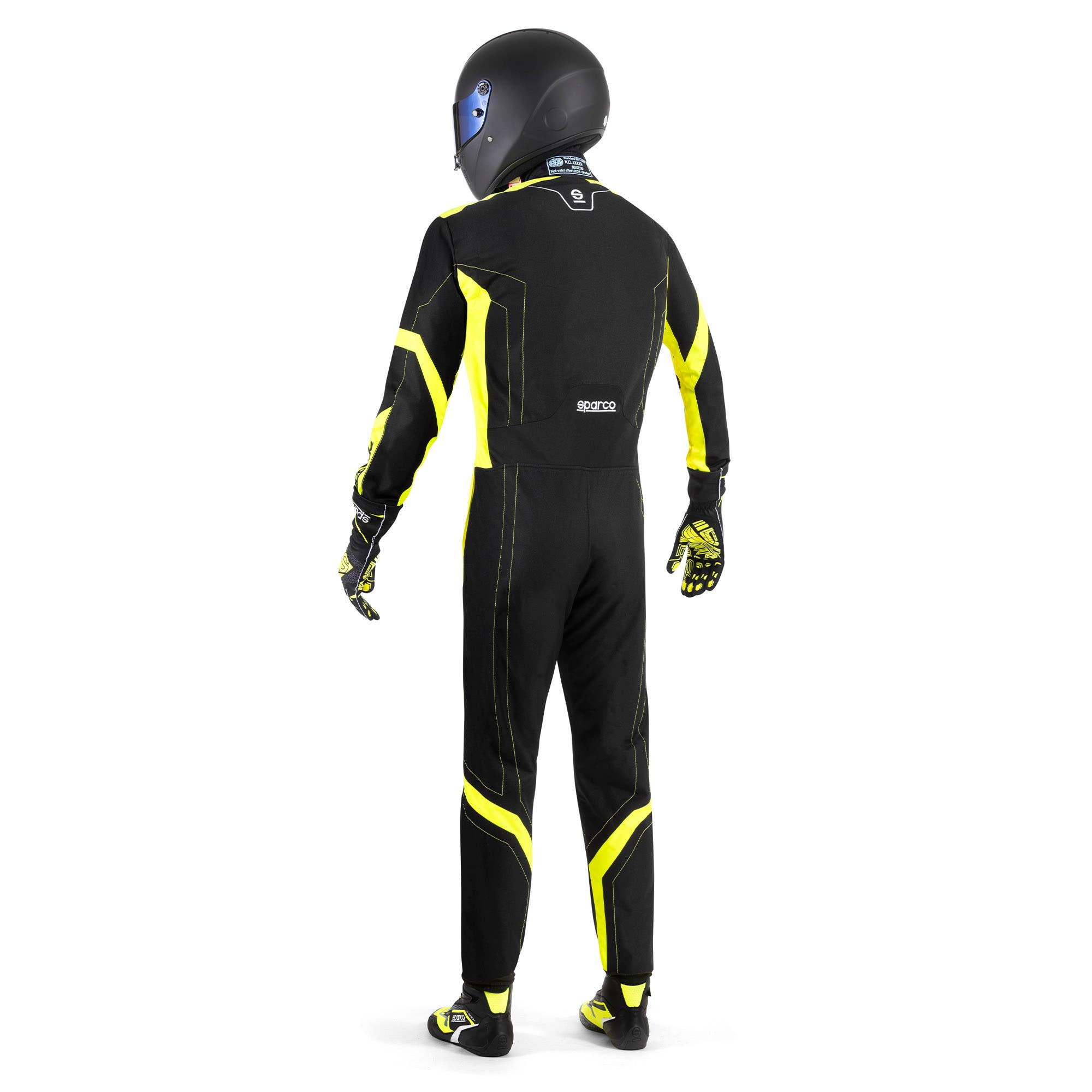TUTA DA KART SPARCO THUNDER ADVANCED NR/GF FIA 8877-2022