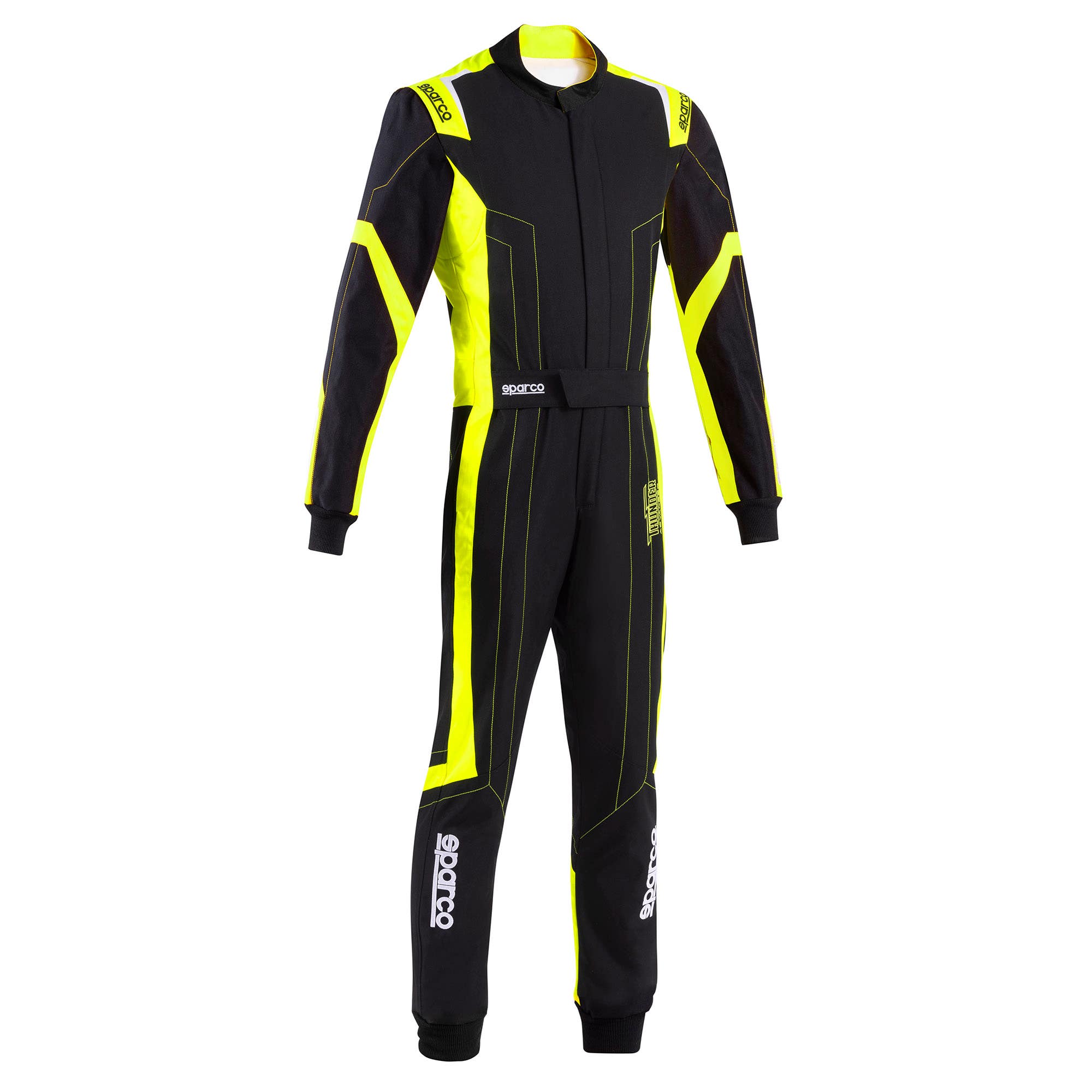 TUTA DA KART SPARCO THUNDER ADVANCED NR/GF FIA 8877-2022