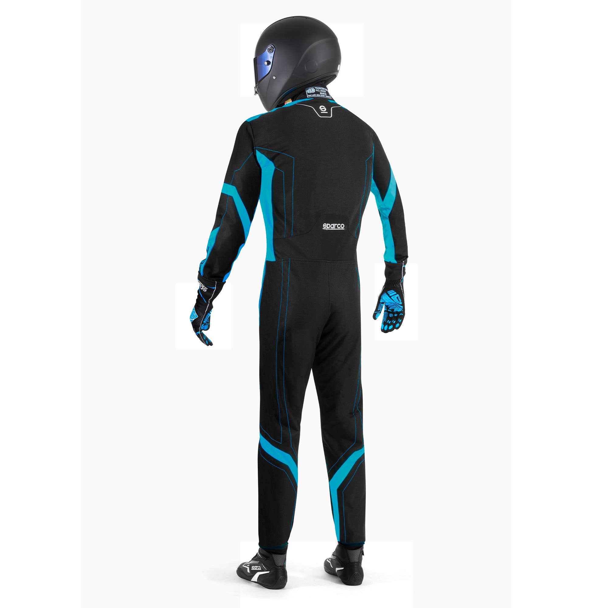 TUTA DA KART SPARCO THUNDER ADVANCED NR/CE FIA 8877-2022