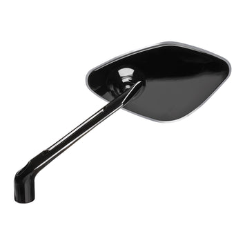 FAR HANDLEBAR REAR VIEW MIRROR BLIND DYNAMIC ALUMINUM MOTORCYCLE SCOOTER MIRROR