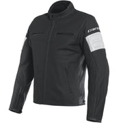 GIACCA DA MOTO IN PELLE DAINESE SAN DIEGO NERA/BIANCA - Sestamarcia Racing Part Italia S.r.l.