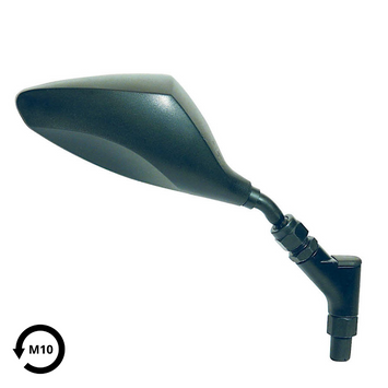 FAR UNIVERSAL RIGHT HANDLEBAR RACING REAR VIEW MIRROR - M10 X 1.25 SX