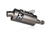 AKRAPOVIC TERMINALE TITANIO OMOLOGATO TRIUMPH SCRAMBLER 400 X / SPEED 2023-26 - AKRAPOVIC