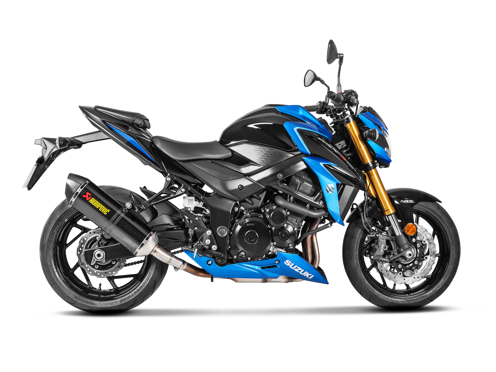 AKRAPOVIC TERMINALE CARBONIO SUZUKI GSX S 750 2017-20 - AKRAPOVIC immagine 2