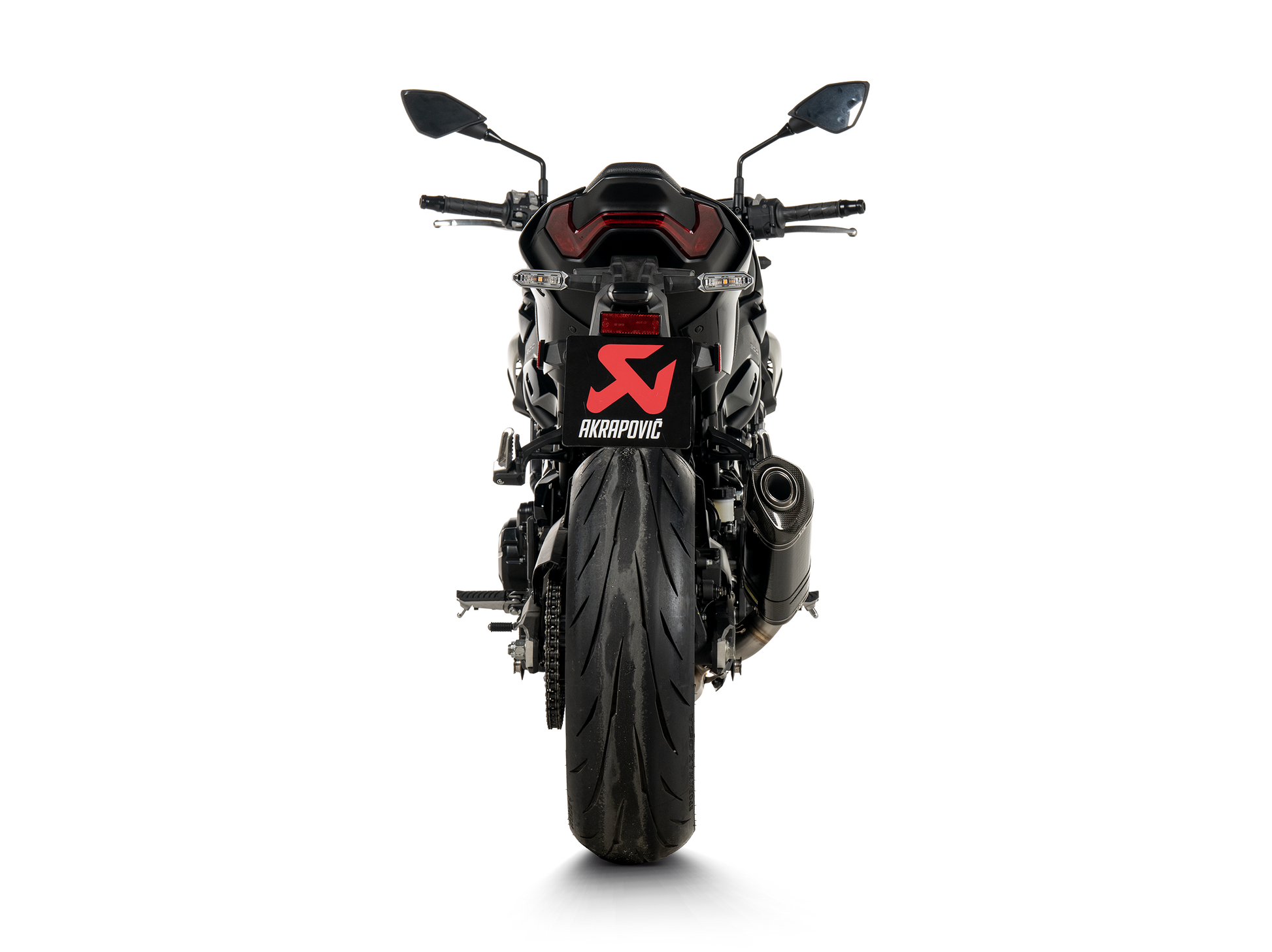 AKRAPOVIC TERMINALE CARBONIO OMOLOGATO KAWASAKI Z900 2025-26 - AKRAPOVIC immagine 4