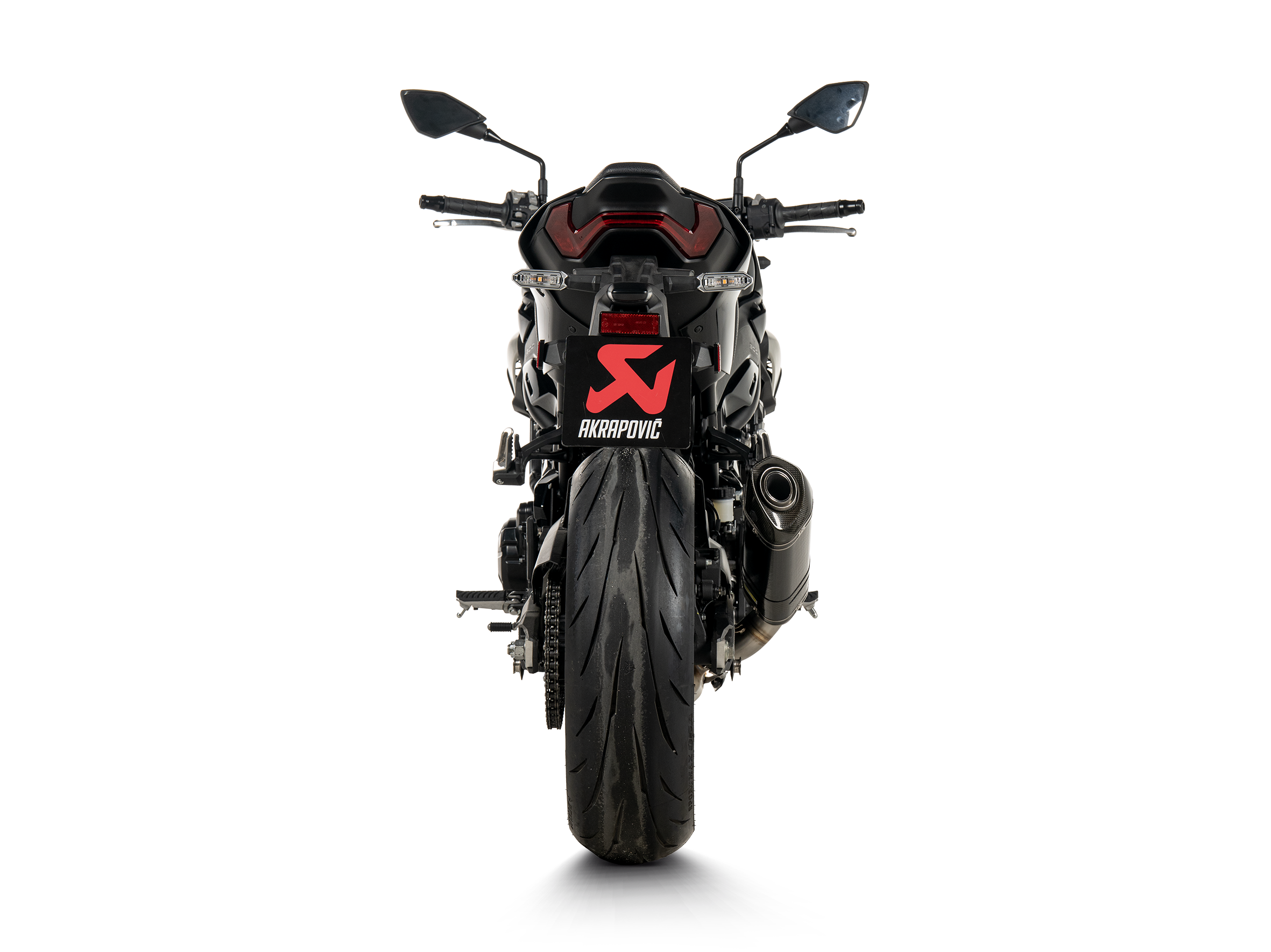 AKRAPOVIC TERMINALE CARBONIO OMOLOGATO KAWASAKI Z900 2025-26 - AKRAPOVIC immagine 4
