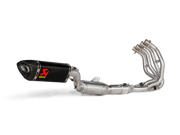 AKRAPOVIC TERMINALE CARBONIO RACING KAWASAKI NINJA ZX 25R 2020-23 - AKRAPOVIC