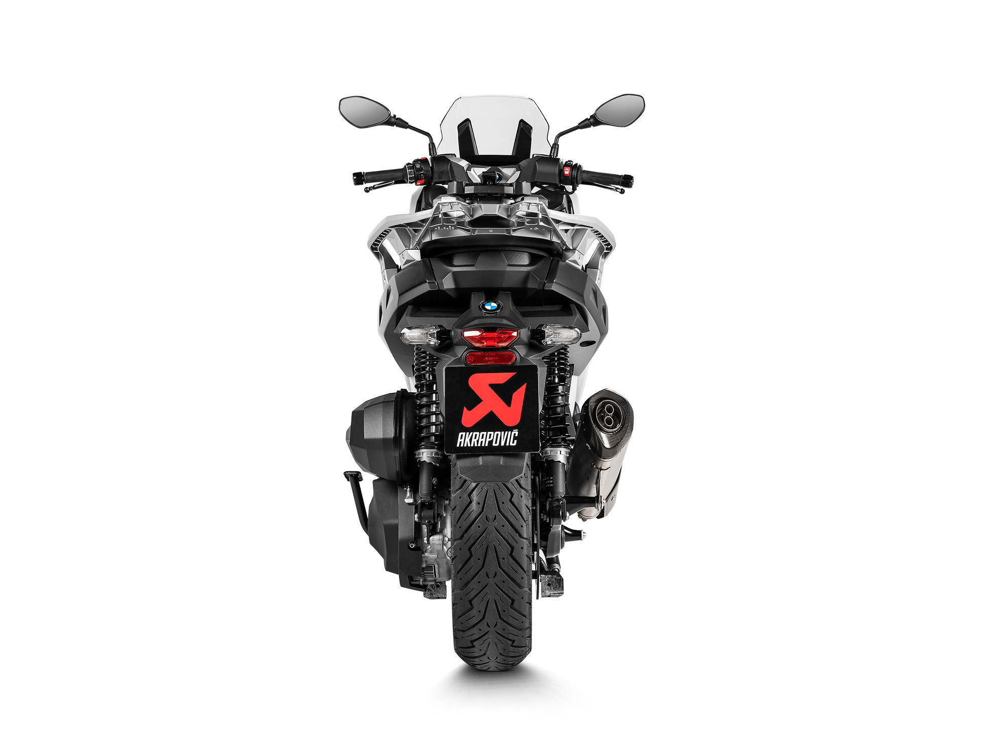 AKRAPOVIC TERMINALE TITANIO OMOLOGATO BMW C 400 X 2018-20 - AKRAPOVIC immagine 4