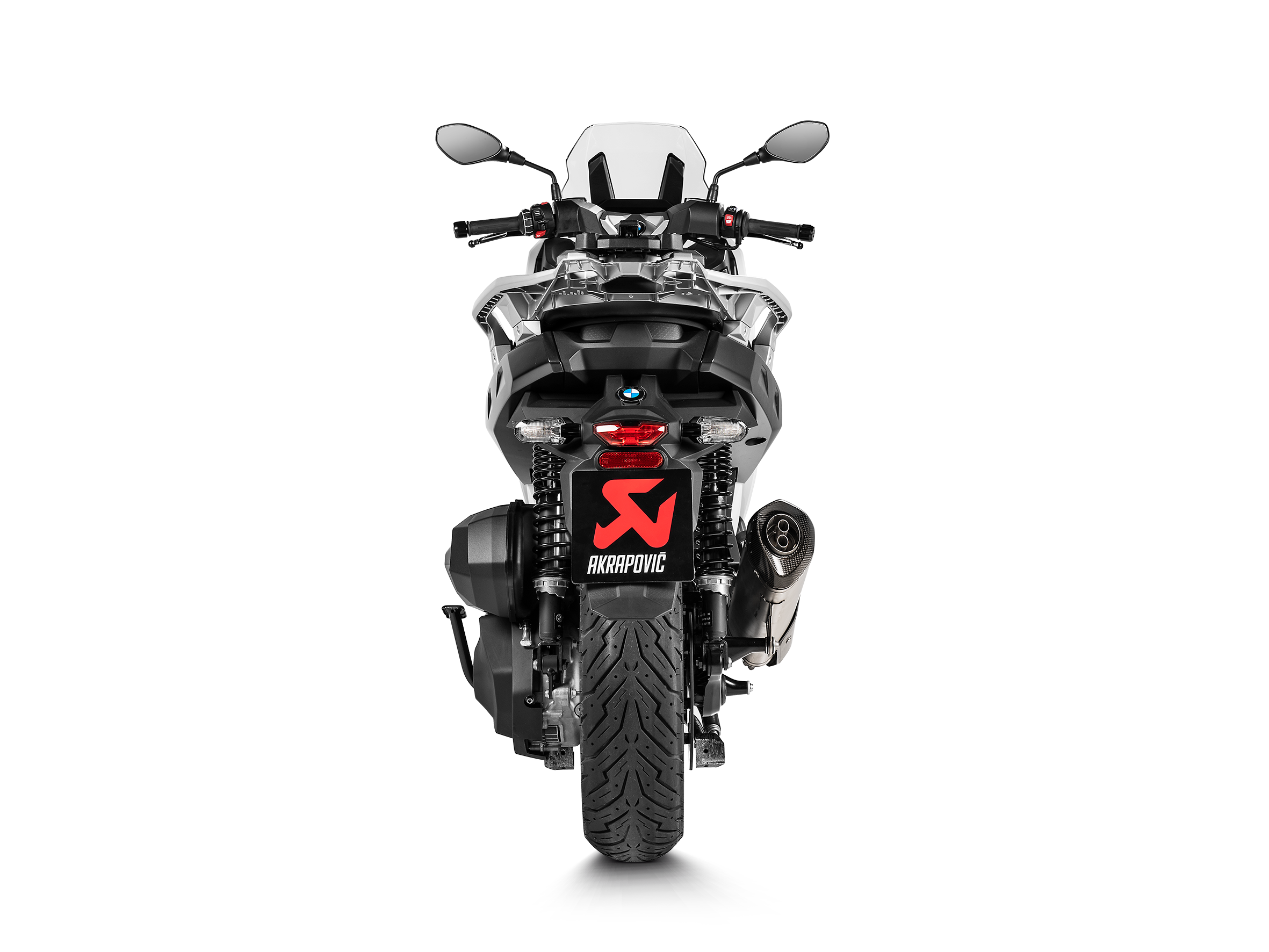 AKRAPOVIC TERMINALE TITANIO OMOLOGATO BMW C 400 X 2018-20 - AKRAPOVIC immagine 4