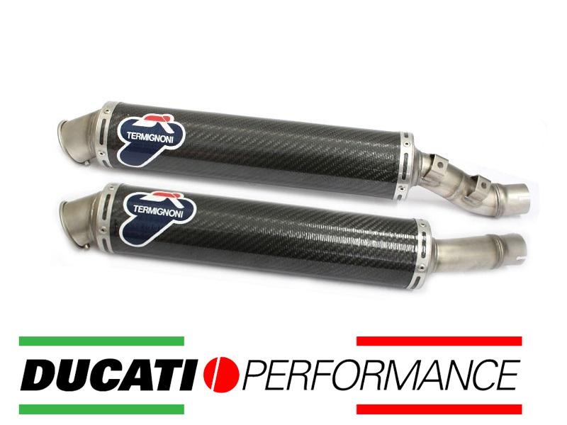 TERMINALE SCARICO 45° OMOLOGATO TERMIGNONI 96025704B DUCATI MONSTER S4RS 2006 08
