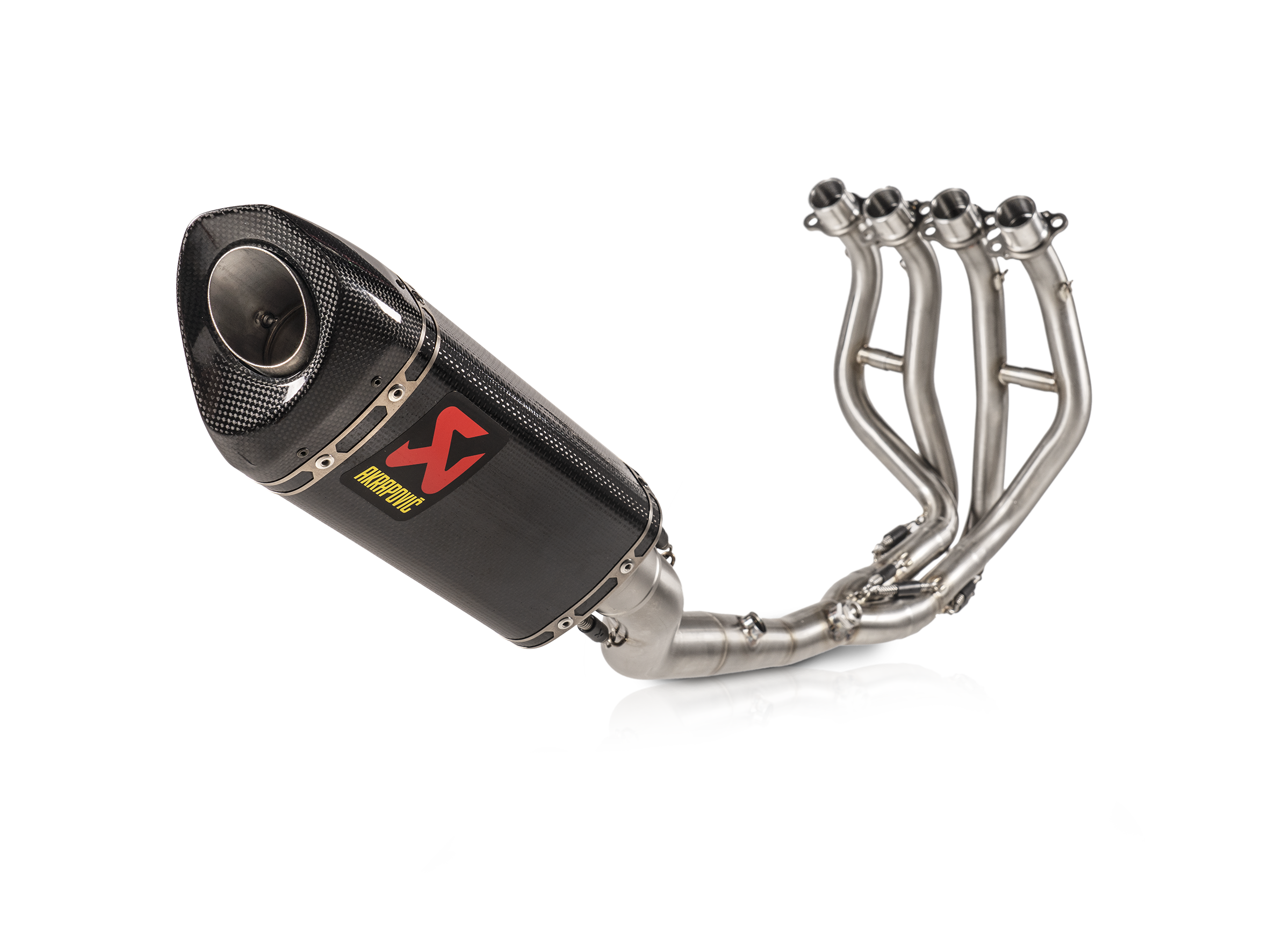 AKRAPOVIC TERMINALE CARBONIO RACING KAWASAKI NINJA ZX 25R 2023-26 - AKRAPOVIC
