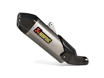 AKRAPOVIC TERMINALE TITANIO DUCATI DESERTX 2022-24 - AKRAPOVIC